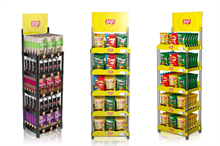 injection molded modular stands
